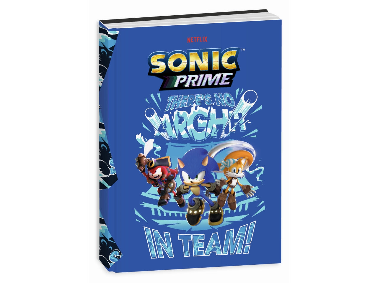 Diario scuola Sonic 10 mesi assortiti, 14,5x20,6 cm - Seven