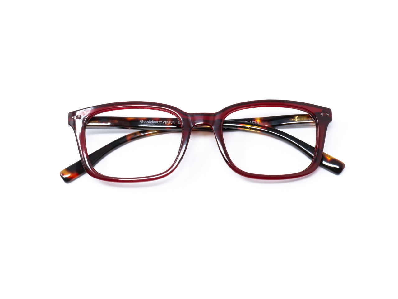 Gmv occhiali savona rosso-tartaruga +1,50