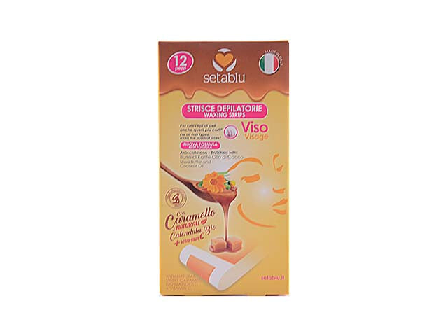 Strisce depilatorie viso 12 pezzi 93143
