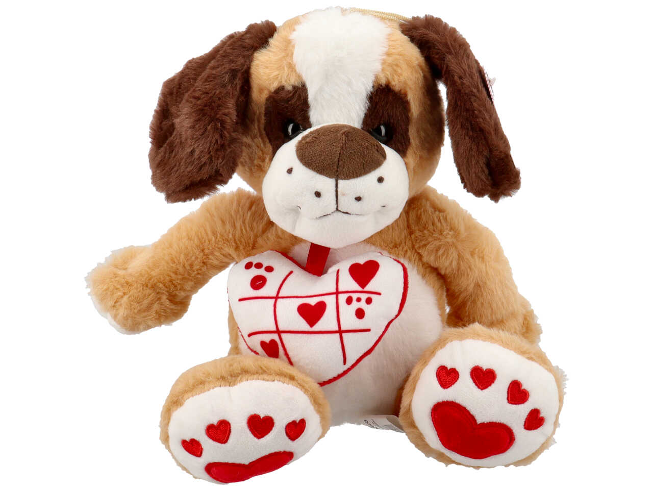 Peluche cane con ciondolo misura 40cm