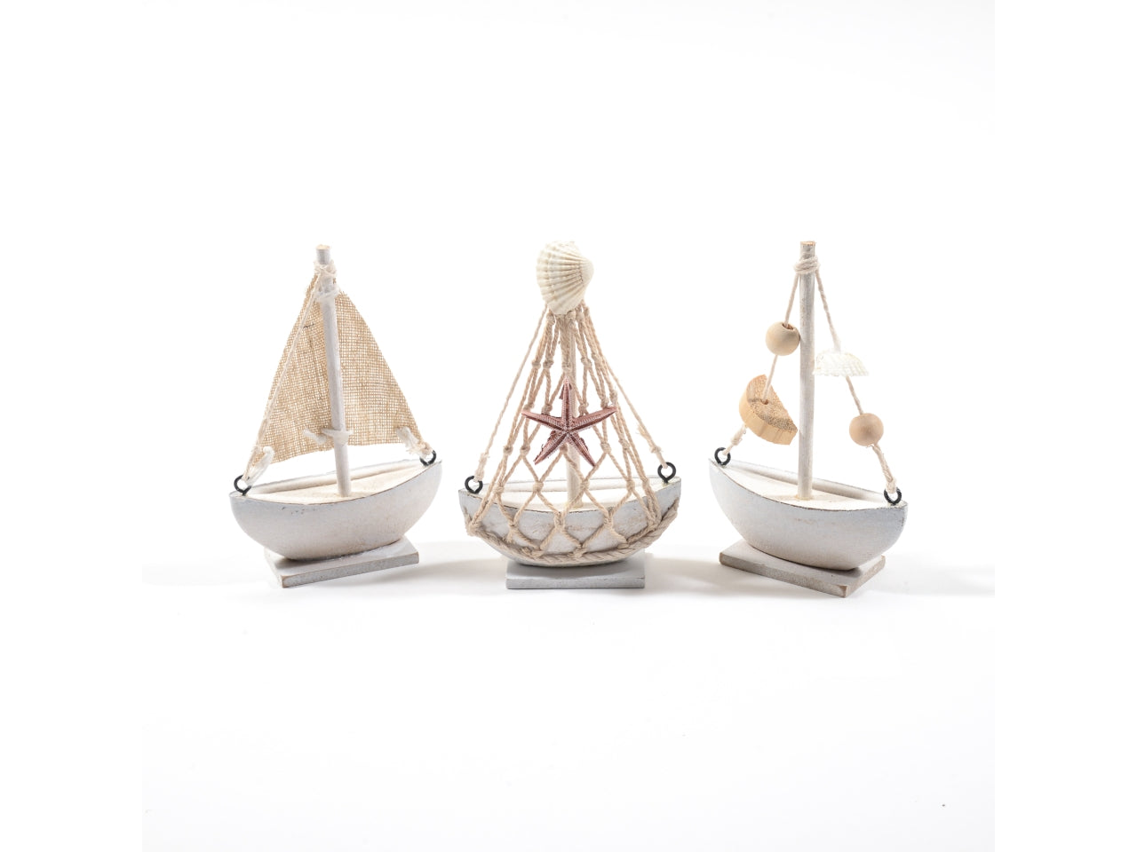 Barca a vela decorativa 8,5x3x12 cm - Mercury