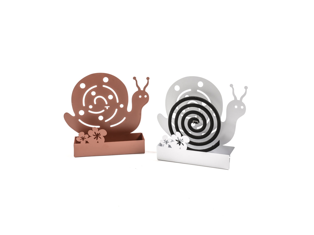 Portazampirone lumaca in metallo assortito 17x19x5cm - Mercury