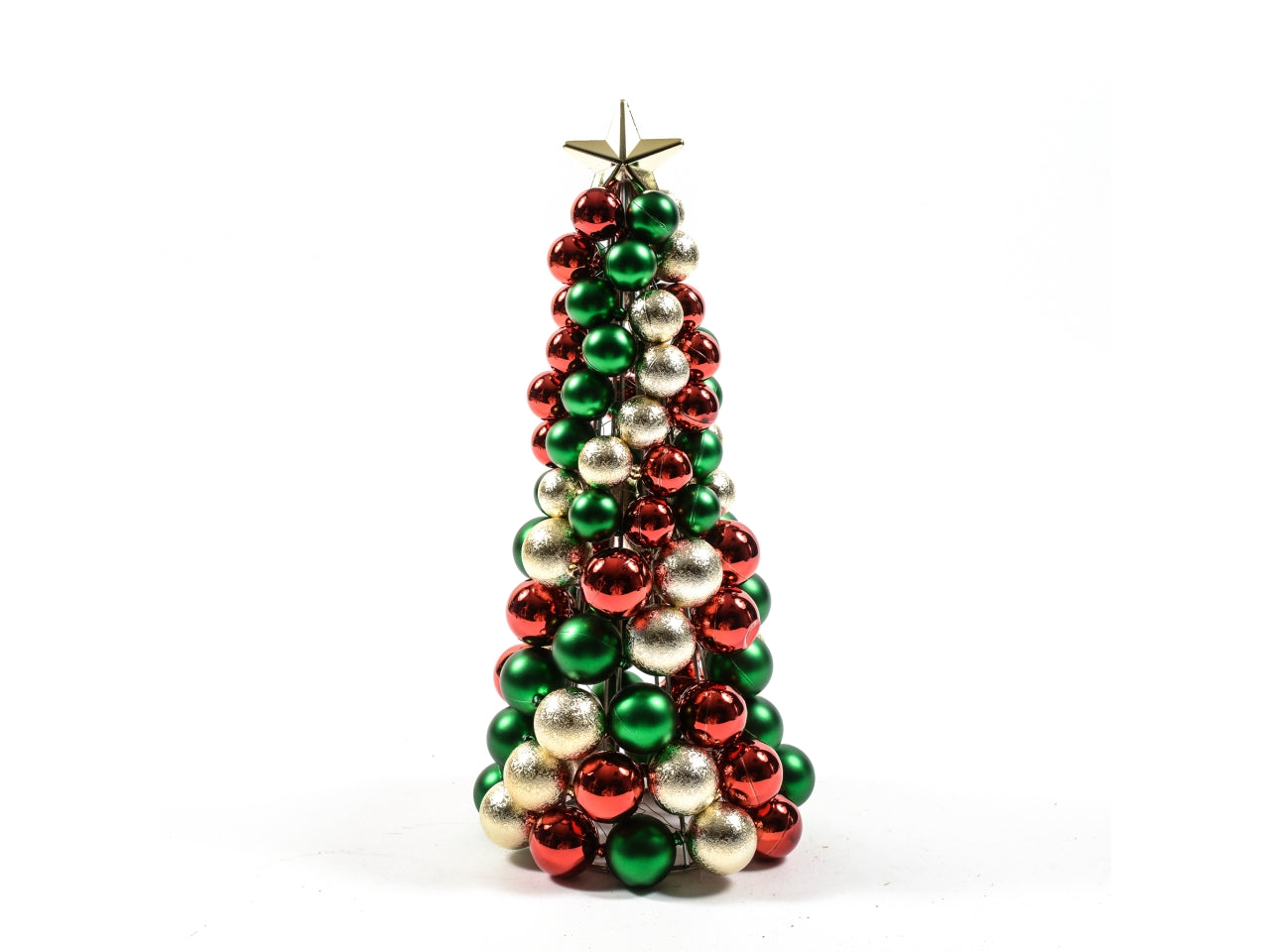 Alberello palle di natale d.19x42cm