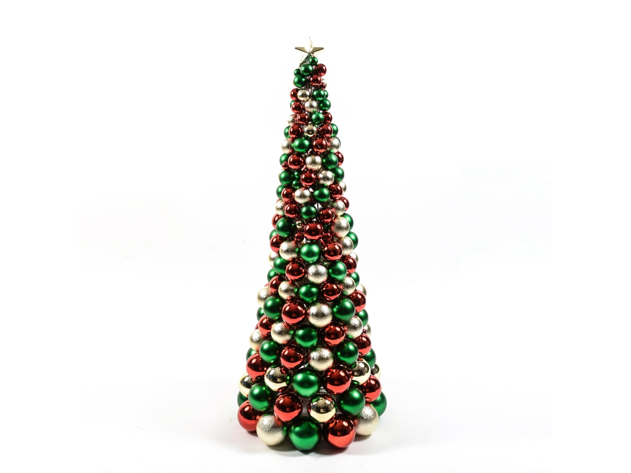 Alberello palle di natale d.38x95cm
