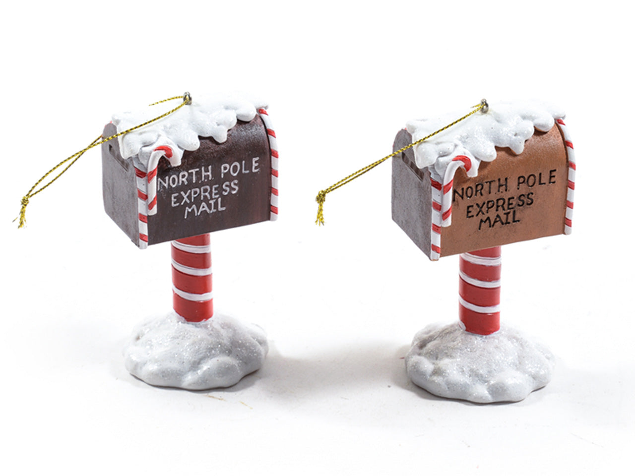 Pendente cassetta posta in resina misura d.6xh.10cm assortita