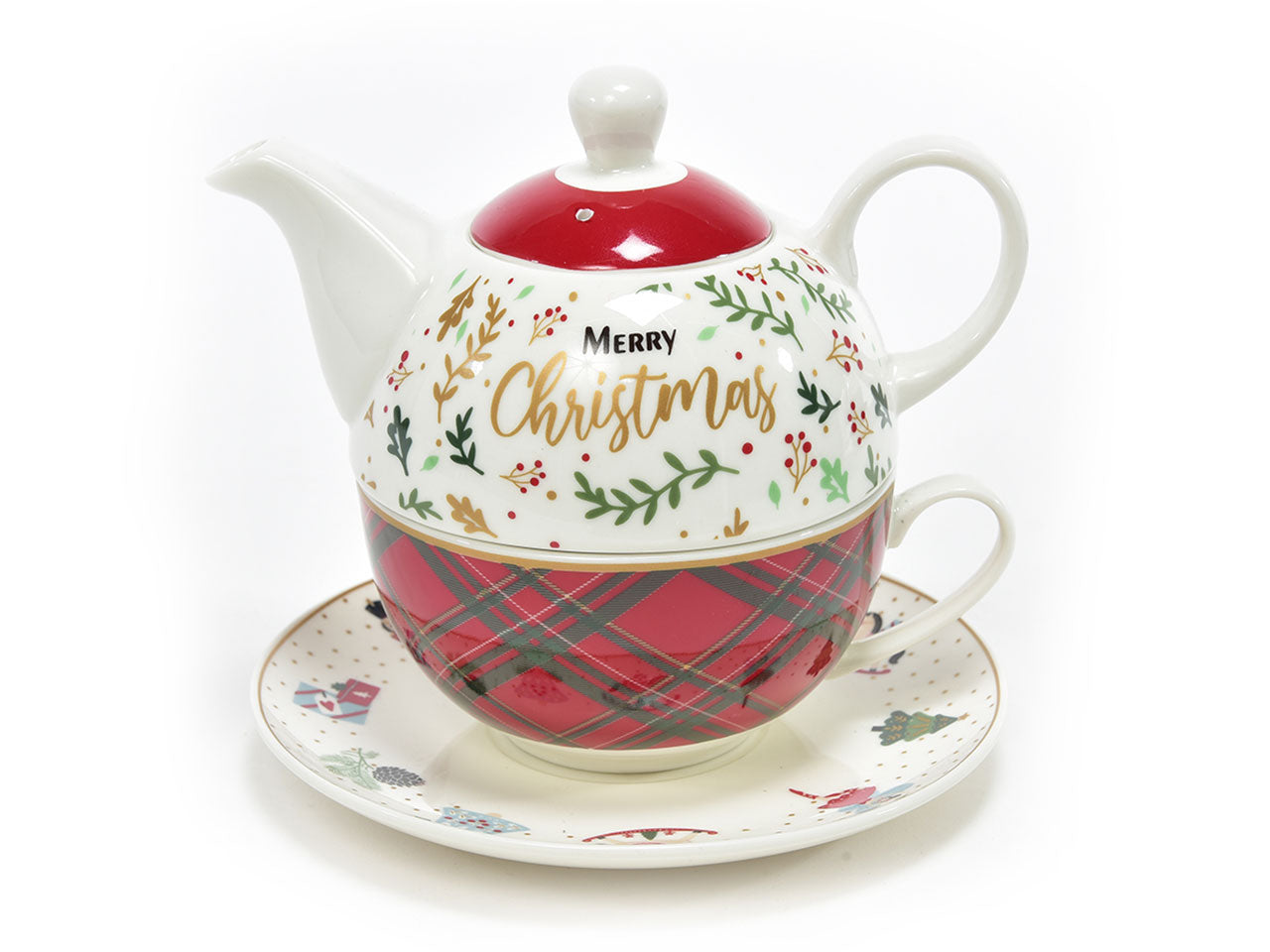 The' per uno rosso 400ml 255ml misura 17x17xh.19cm in scatola regalo