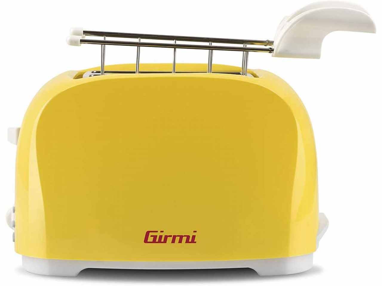 Tostapane elettronico con pinze 800w giallo