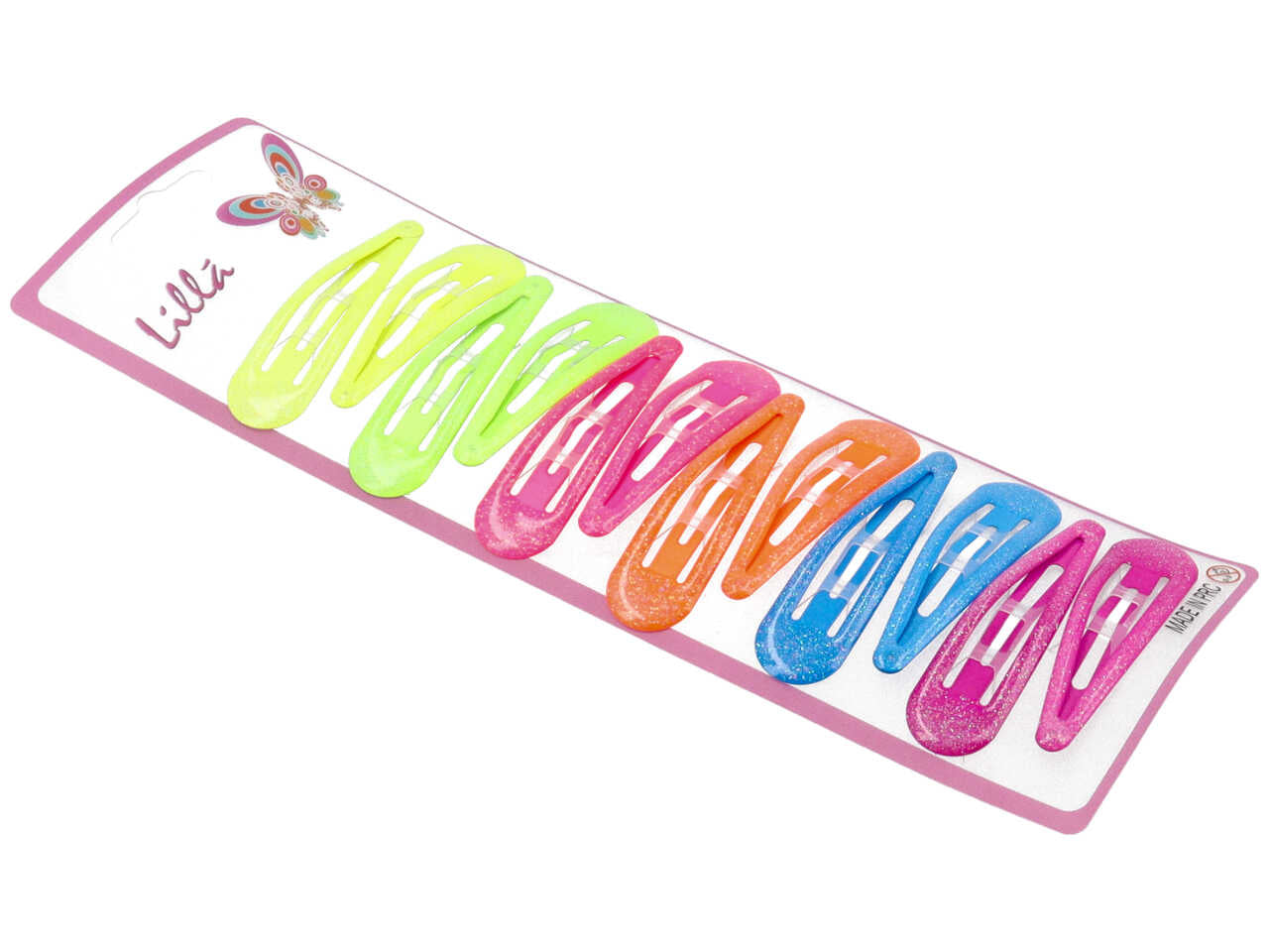 Clic clac 7cm glitter fluo cl1011/7
