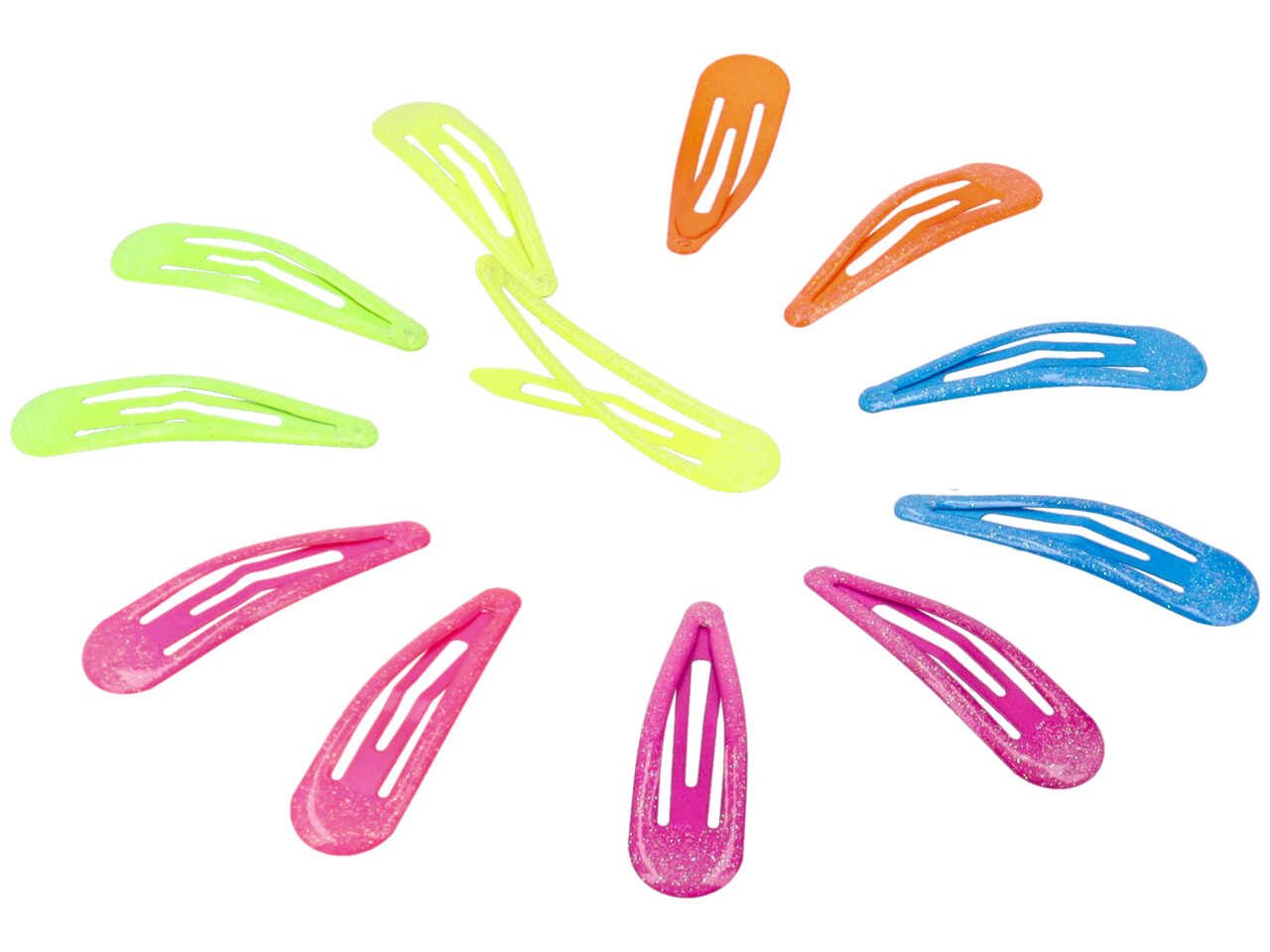 Clic clac 7cm glitter fluo cl1011/7