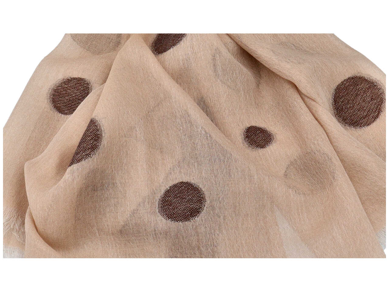 Sciarpa beige pois 90x200 sc3607/bg