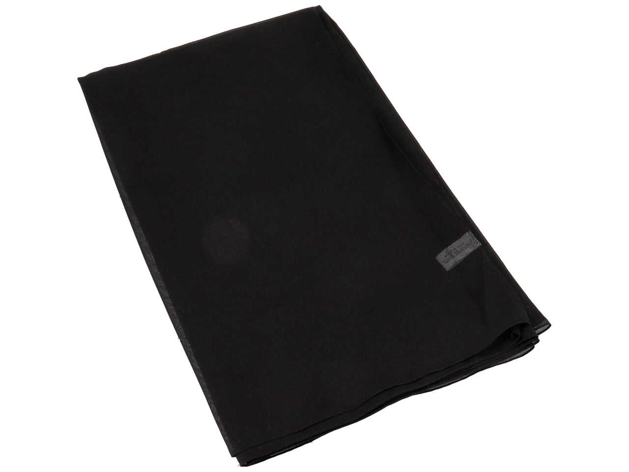 Stola da cerimonia 80x200cm colore nero nr.1 100% poliestere