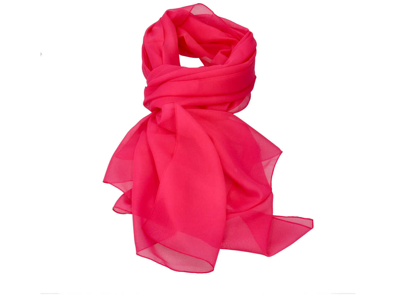Stola da cerimonia 80x200cm colore fucsia nr.439 100% poliestere