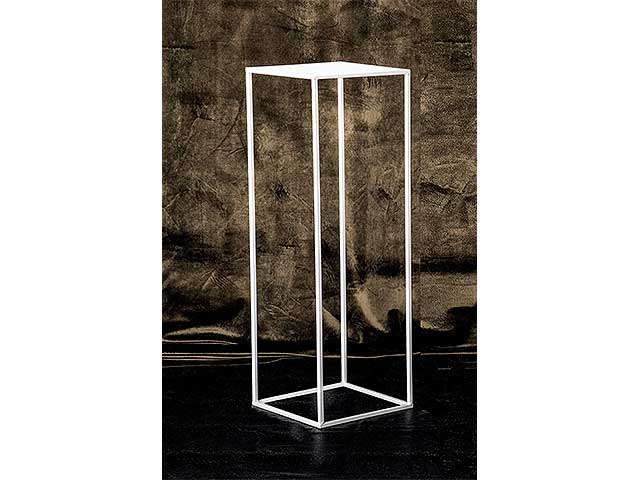 Alzata c/appoggio 27xh80cm bianco ar01004w