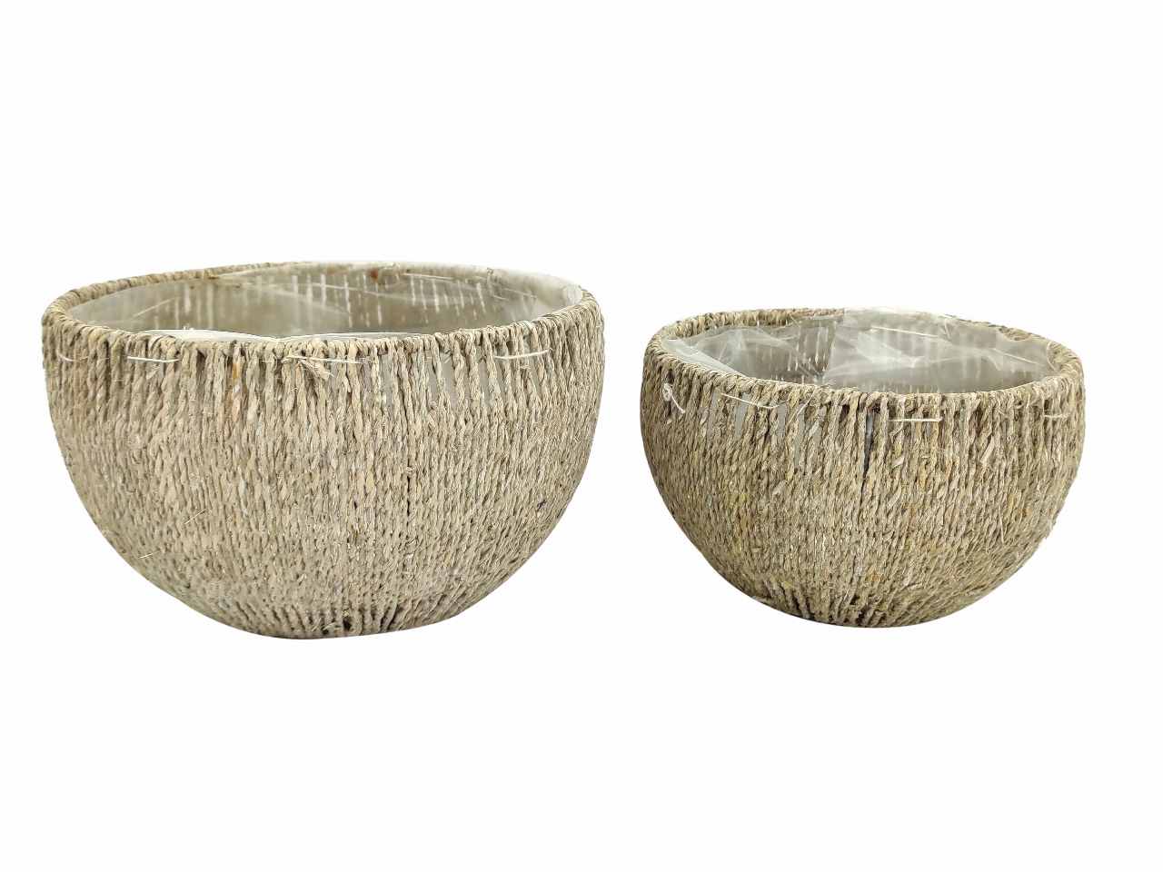 Ciotola 2 pezzi country chic d0390.20