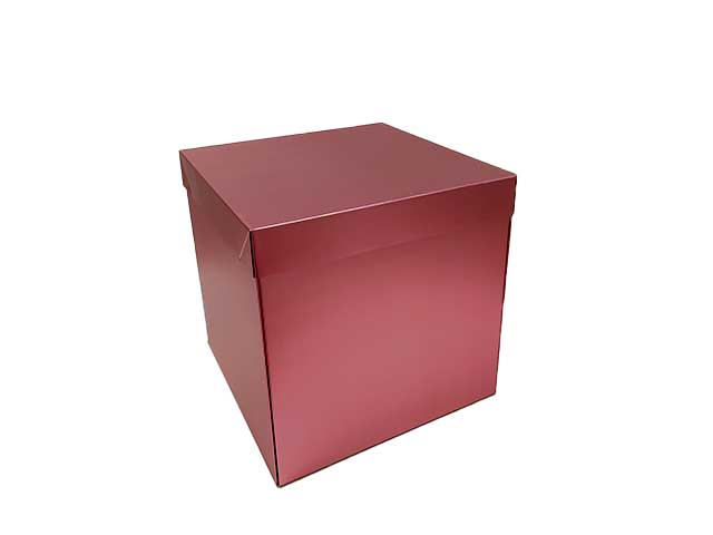 Scatola surprise rosa gold 50x50cm
