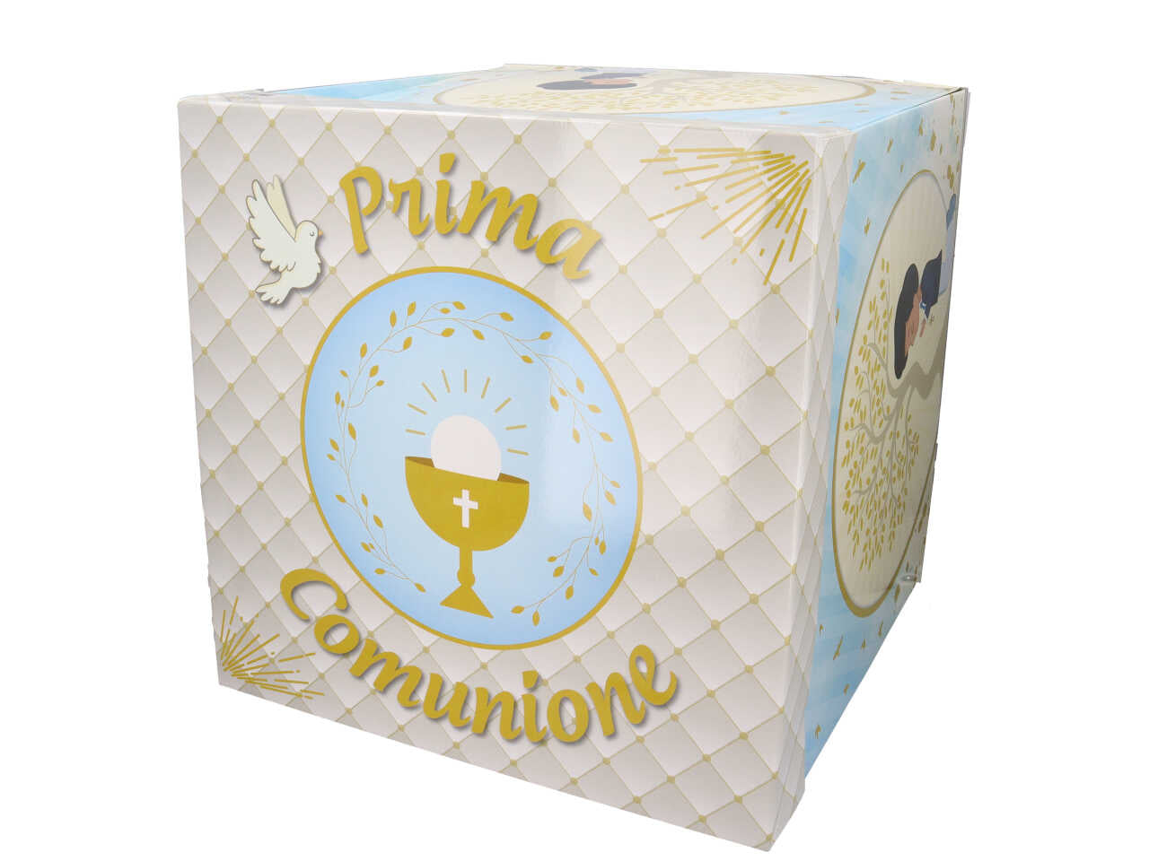 Scatola comunione bimbo 50x50cm