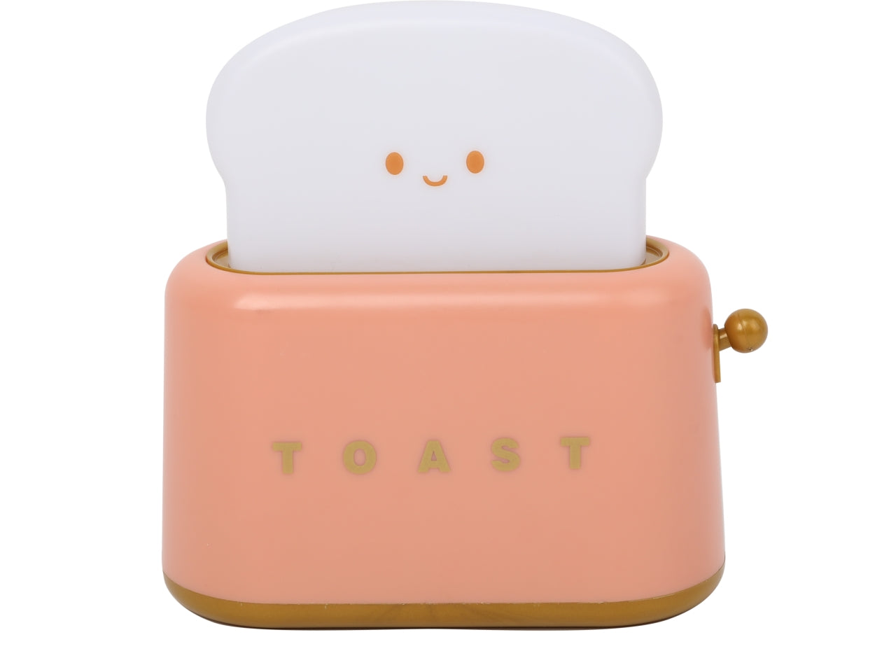 Luce notturna a led a forma di tostapane verde e arancio 13.5x5.5x13 cm - Ibs