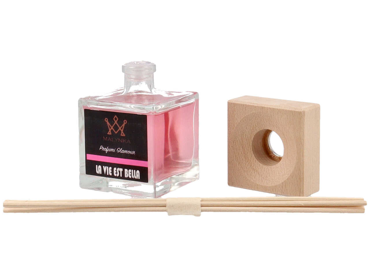 Profumatore 100ml con bacchette la vie est belle