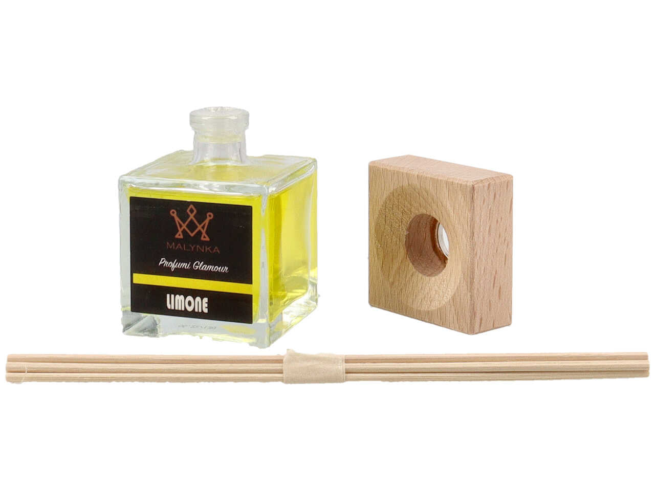 Profumatore 100ml con bacchette limone