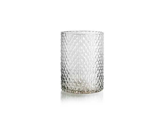 L.diamond vaso cilindrico h30 d15cm fr80/1520
