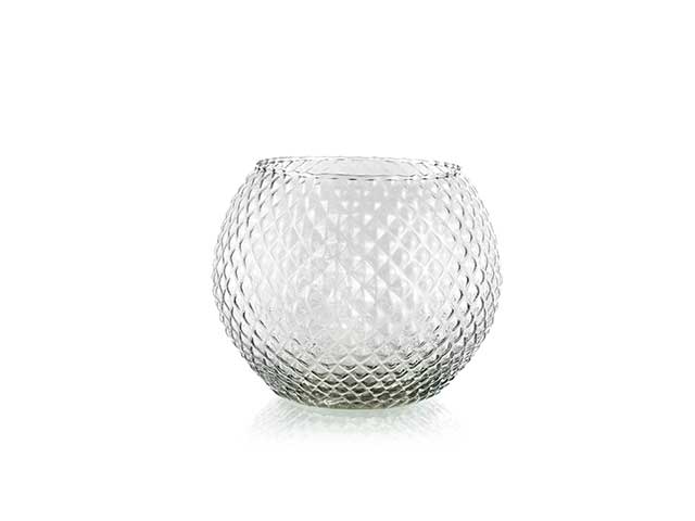 L.diamond vaso sfera d16cm fr80/d16