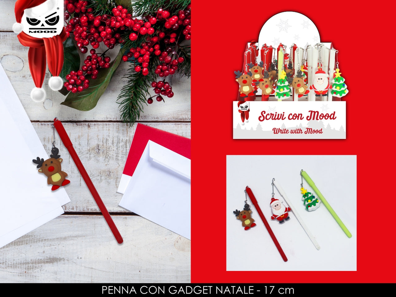 Penna con gadget natale