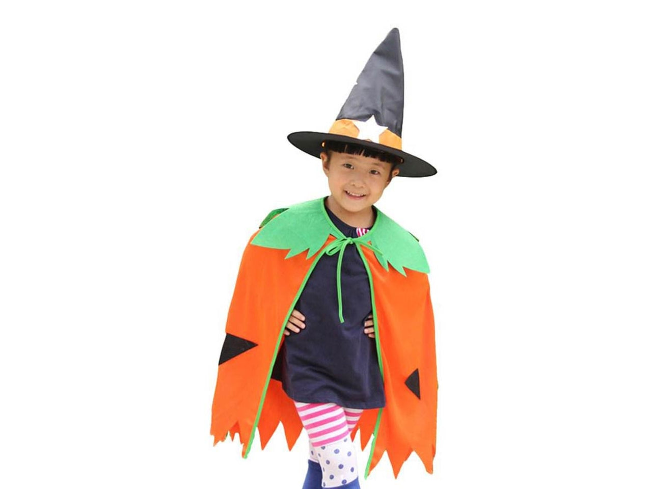 Mantello zucca da bambino