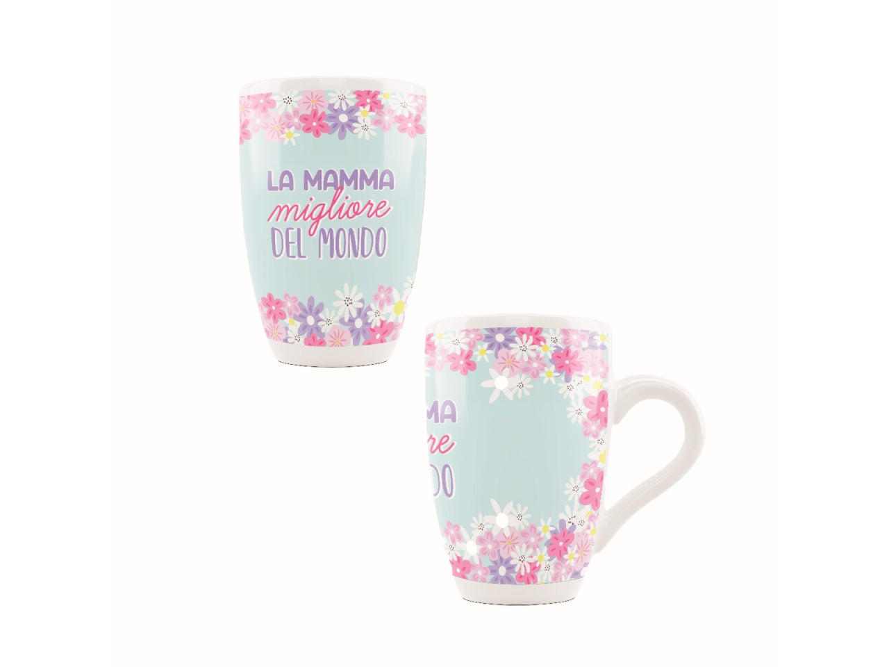Tazza in porcellana da 300ml per la mamma in scatola regalo