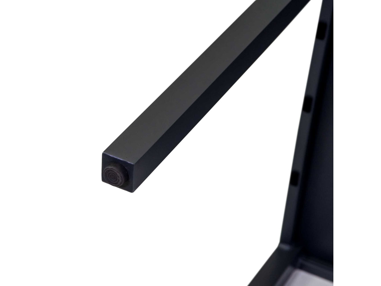 Tavolo in alluminio autolivellante alma antracite quadro 70x70xh.74cm