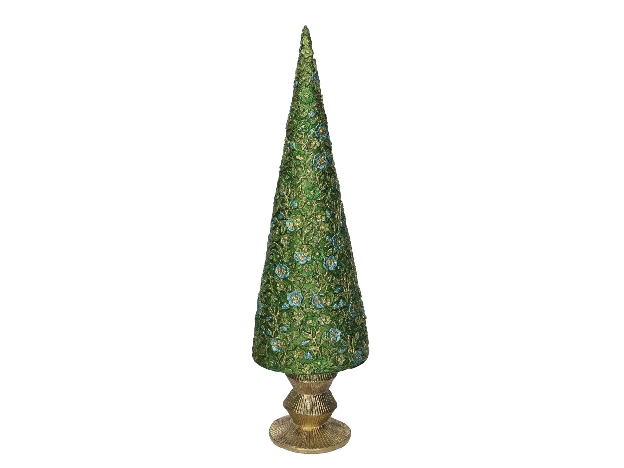 Albero in resina verde 43cm