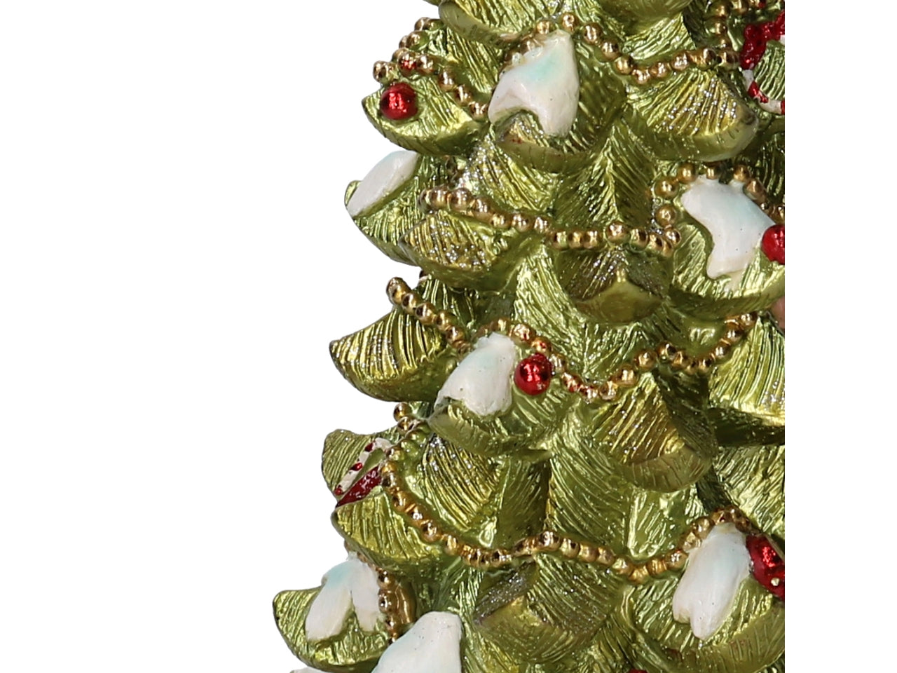 Albero in resina con regali 41cm