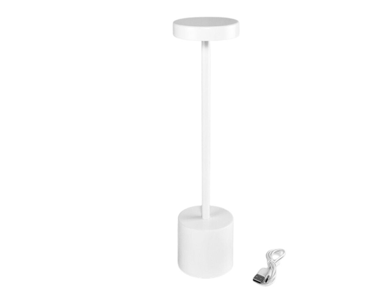 Lampada touch colore bianco dimmerabile in 3 toni materiale metallo