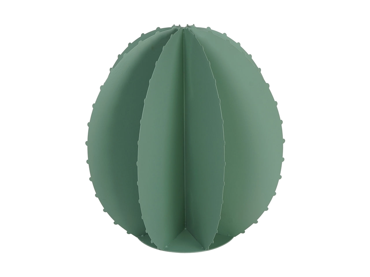 Cactus decorativo in metallo industrial verde, 46x46 - Plàthea