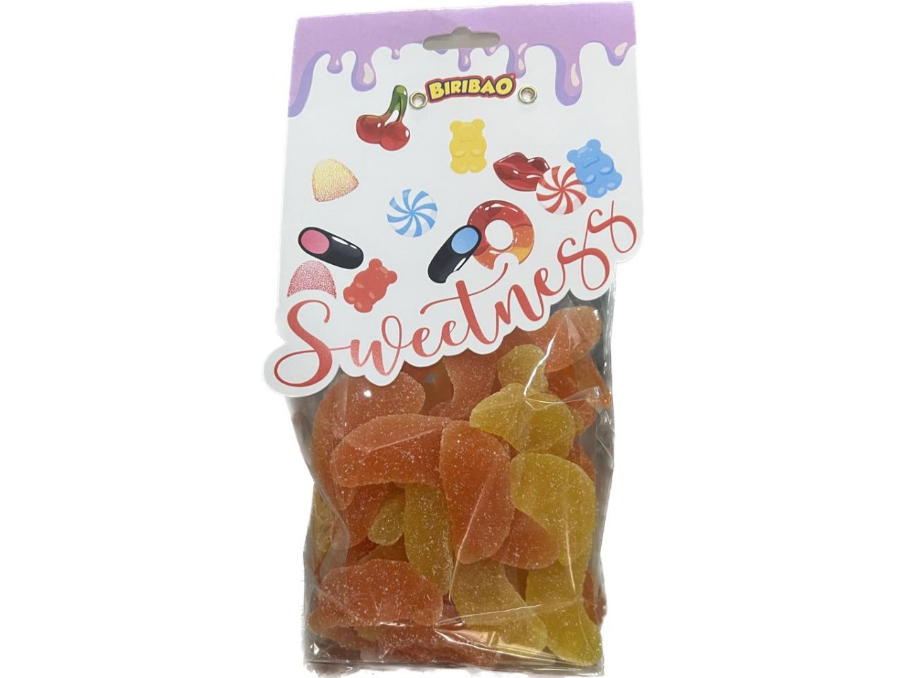 Biribao spicchi gomma zuccherate 350gr