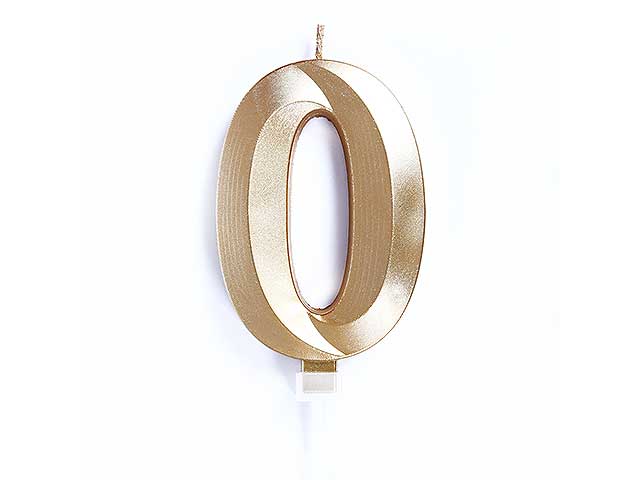 Candela luxury 10cm oro chrome n0 c820