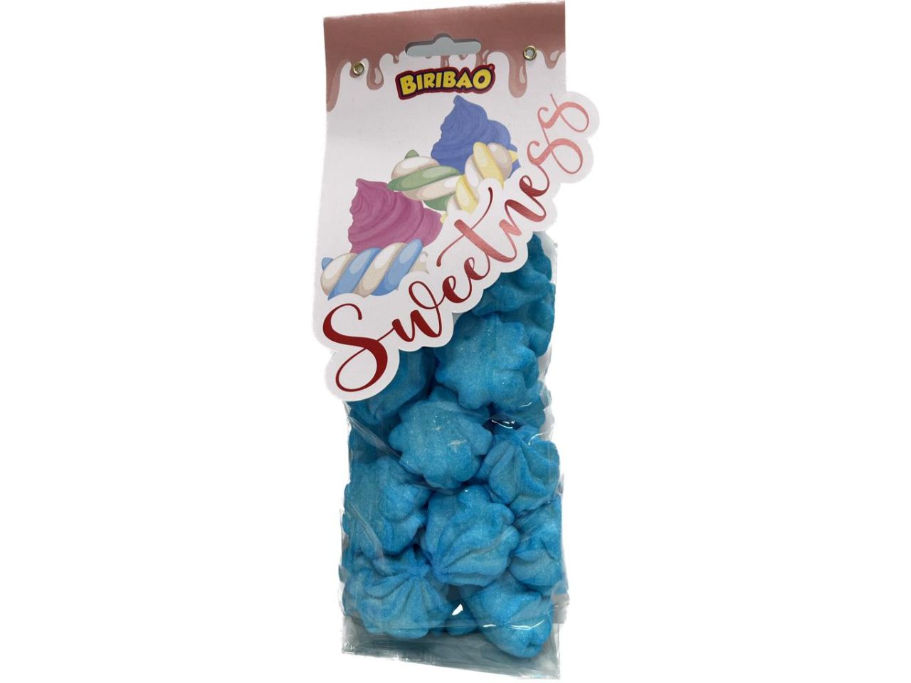 Marshmallow biribao fiamme blu 200gr
