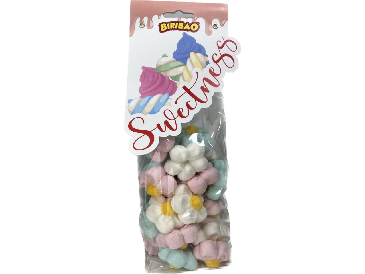 Marshmallow biribao margherite assortite 200gr