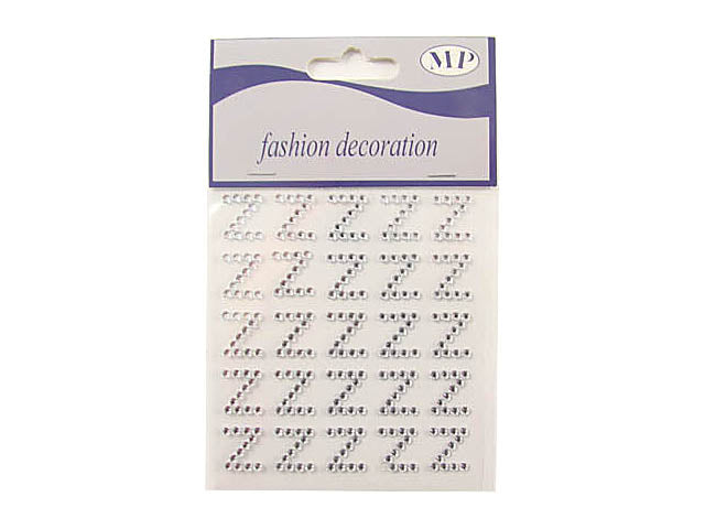 Lettere adesive 25 pezzi z t029z