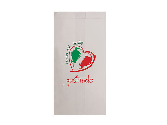 Sacchetto bianco cuore 17x34 10kg. sac17bi10k