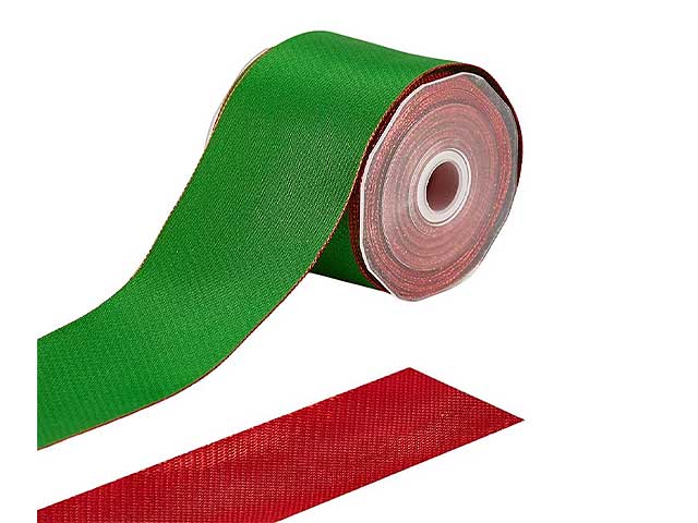 Nastro 60mmx10mt rosso/verde 330734,74