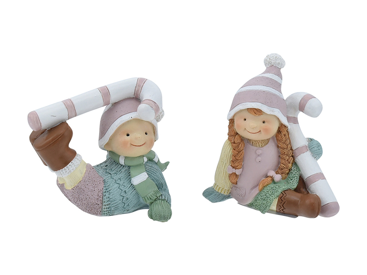 Boy&girl 8,5x7x7,5cm rosa/tiffany in 2 assortimenti