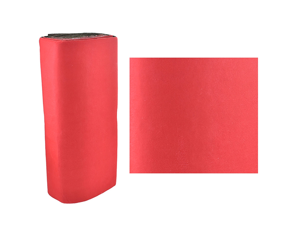 Passatoia poliestere + pvc 3mm 65x1500cm - rosso