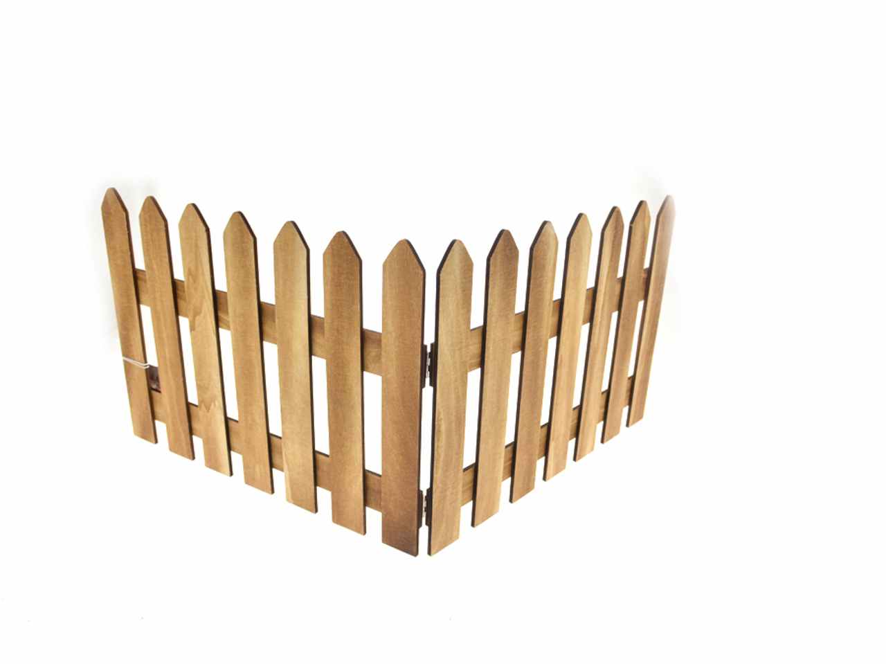 Recinto in legno naturale per base albero