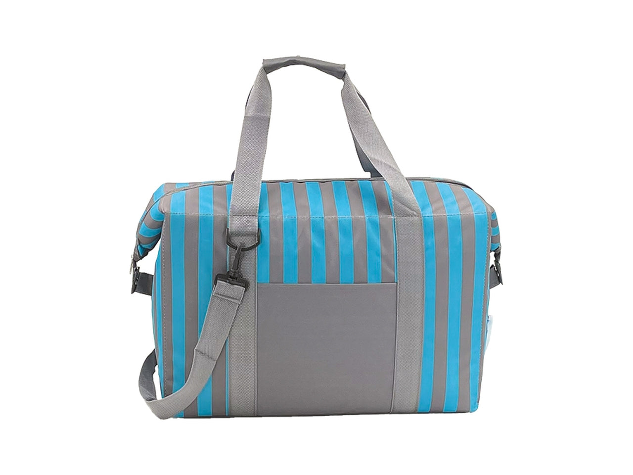 Borsa frigo 7mm 25lt 42x23x28,5cm grigio/verde