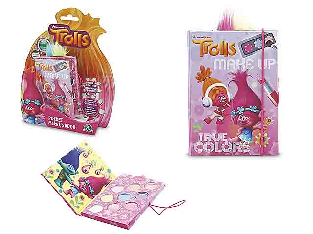 Trolls make up book pocket trl04000 $