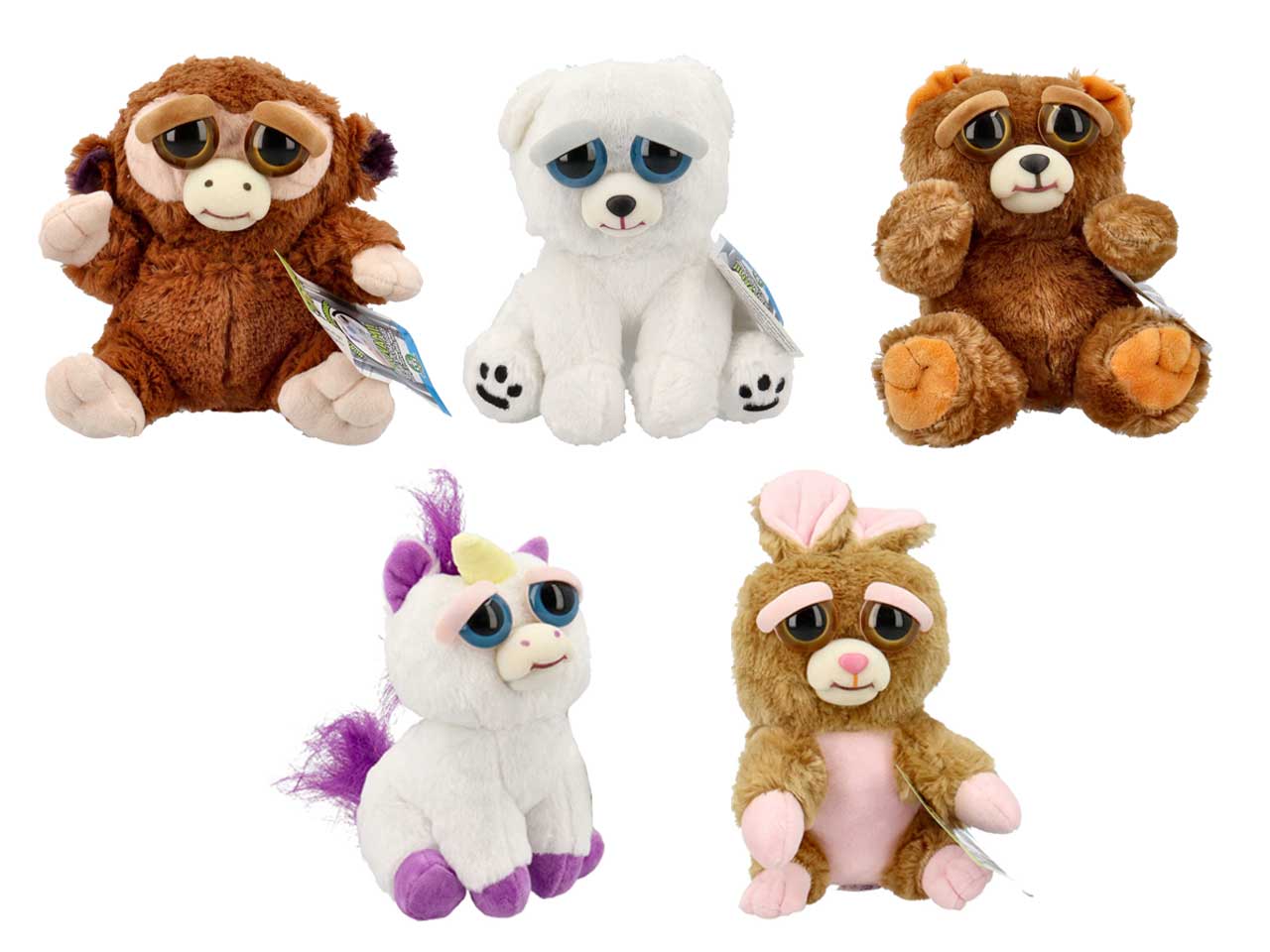 Feisty pets peluche 25cm fet05000
