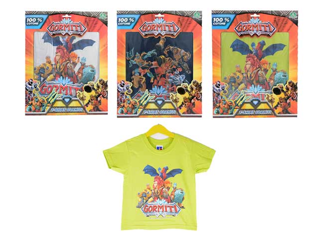 Gormiti t-shirt 3-4 anni grm42000$