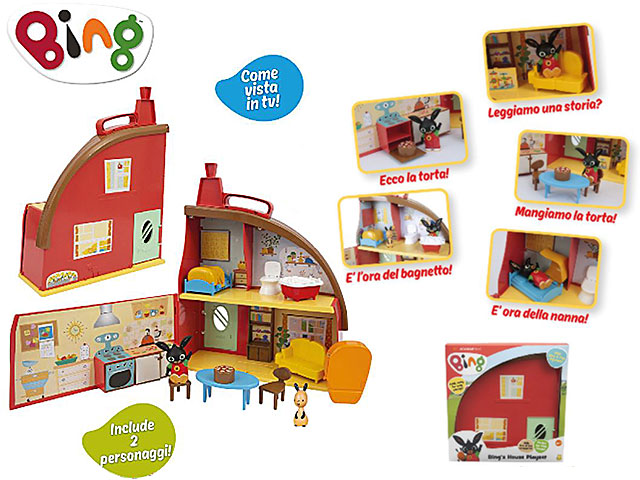 Bing playset casa c/2 pers.bng36000