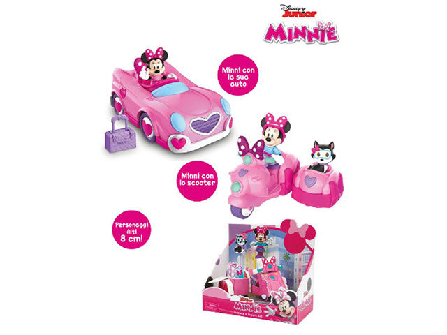 Minnie veicoli c/personaggio mcn18000