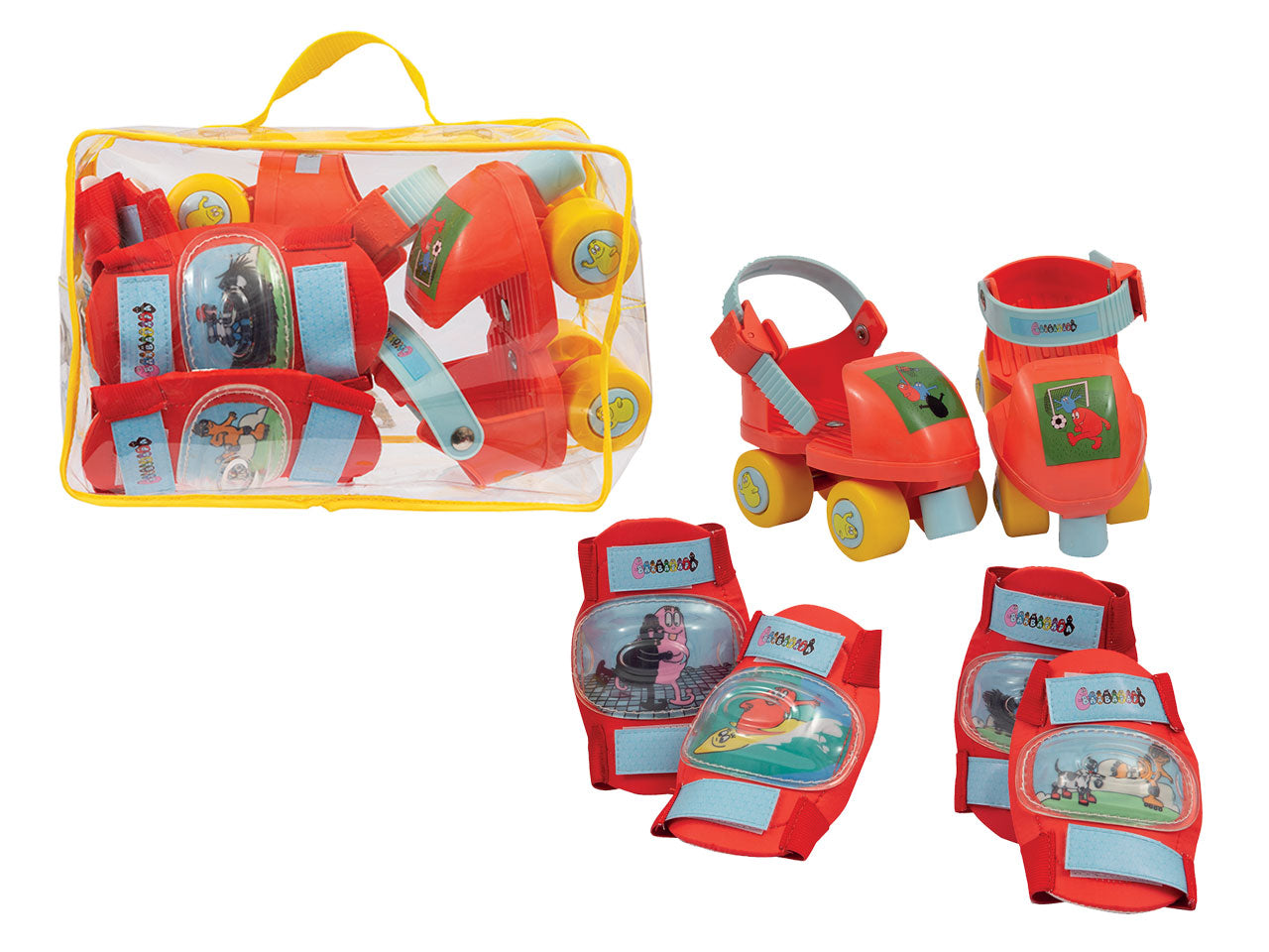 Barbapapa' borsa pattini e protezioni pr00013